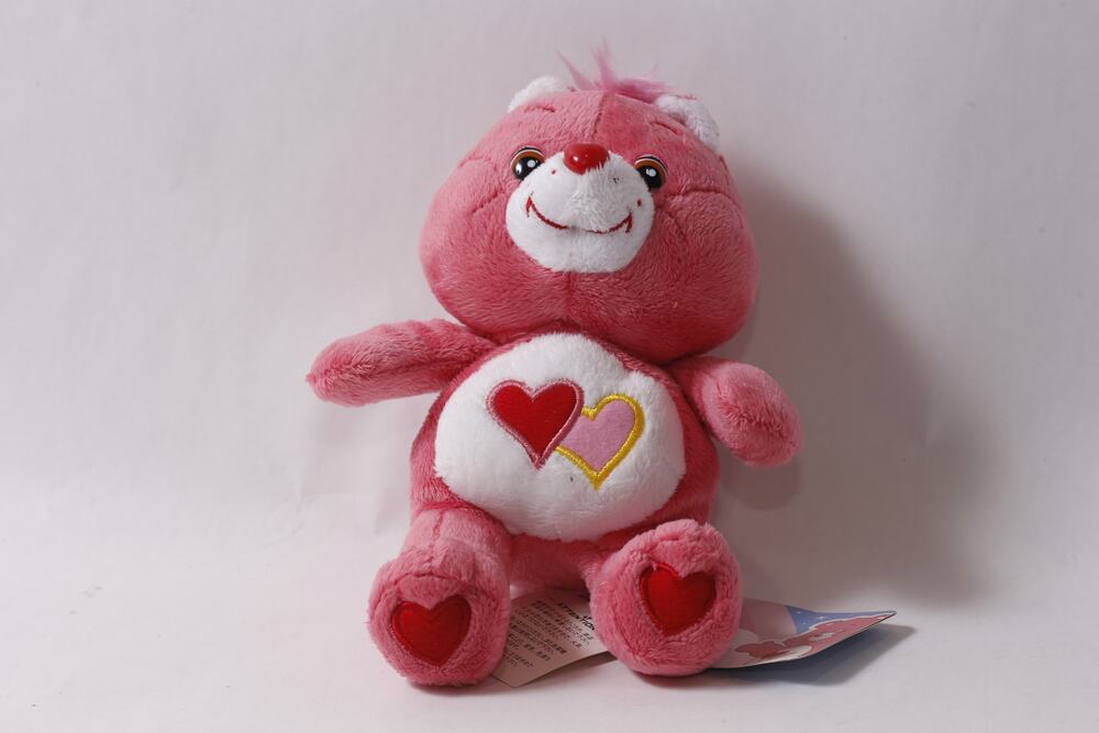 2008 Japan Exclusive Care Bears Love-a-Lot Bear Plush with Tags ~ 260730-WH 463